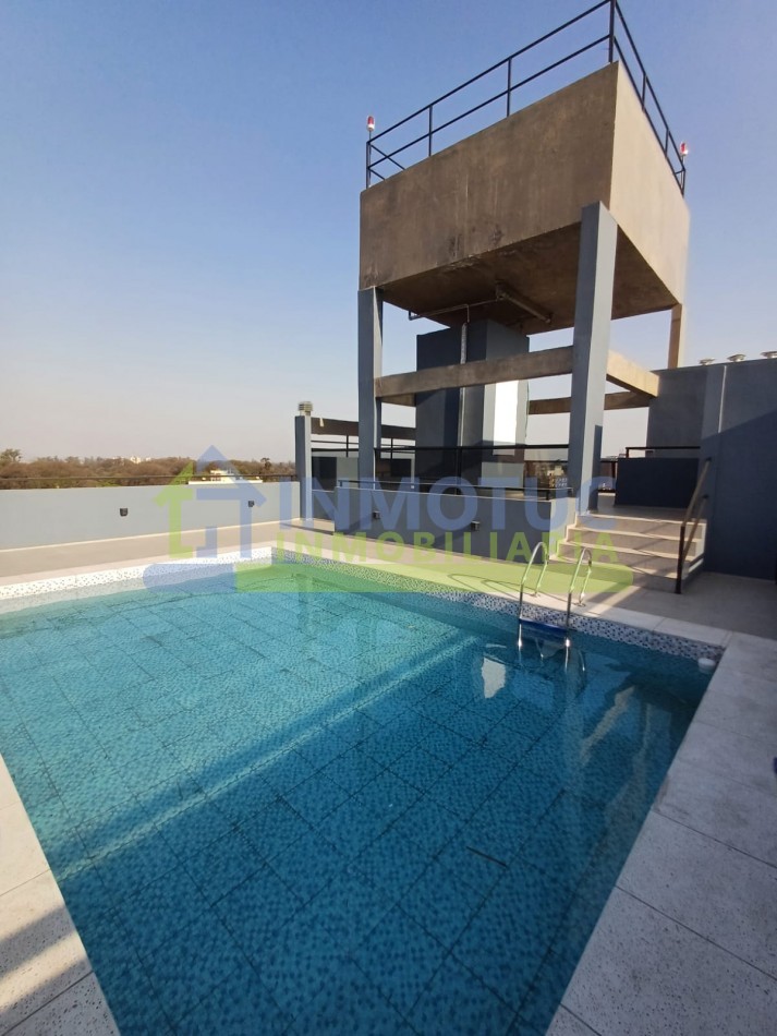 Departamento Nuevo 1 dorm Av. Avellaneda  y Pje Bordabehere. Edificio con pileta