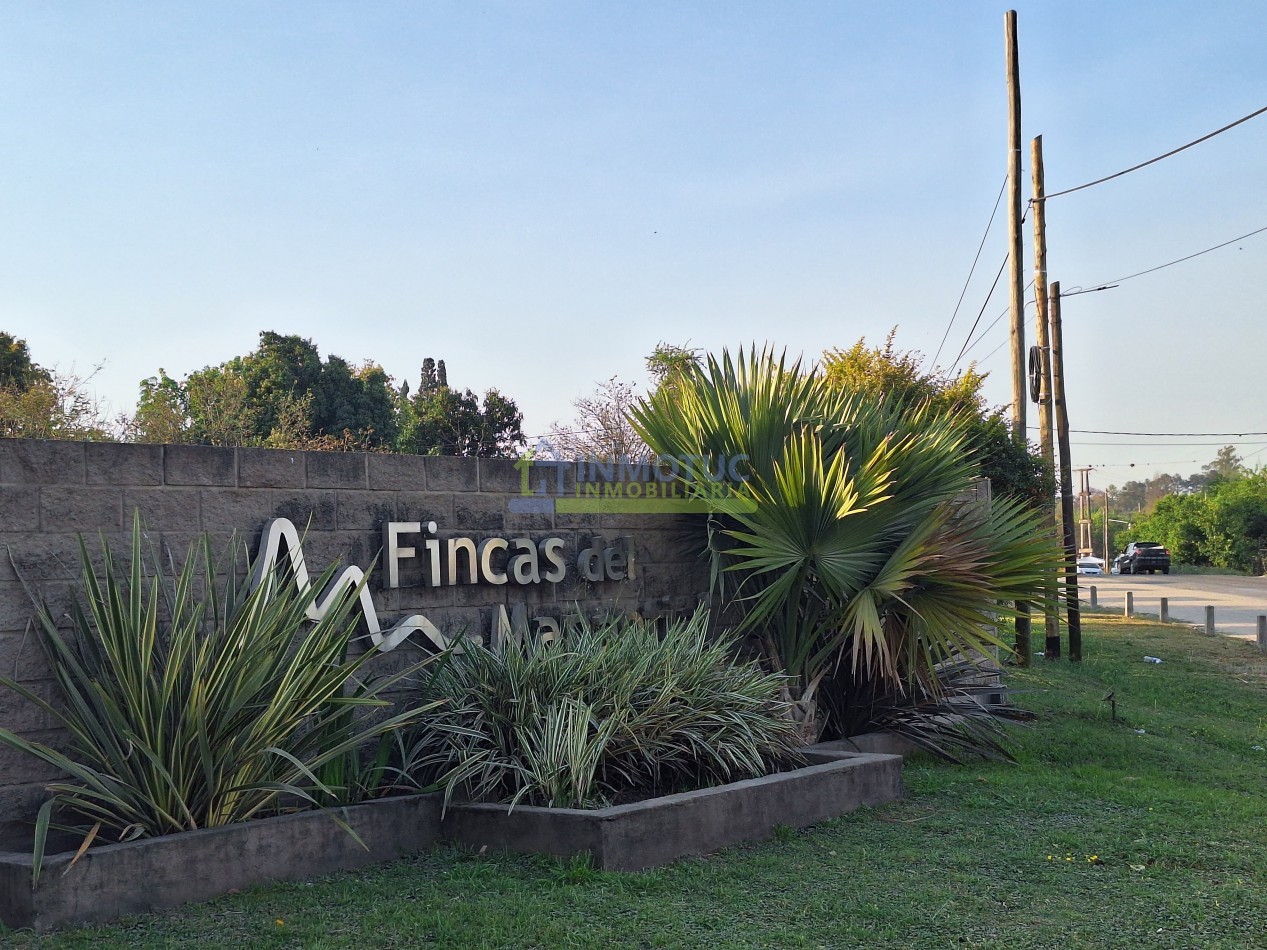 TERRENO CENTRAL - FINCAS DEL MANANTIAL BARRIO PRIVADO